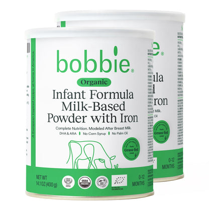 Bobbie Organic Original Infant Formula 2-pack