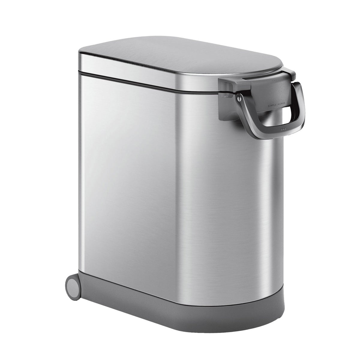 Airtight pet food storage can with lid