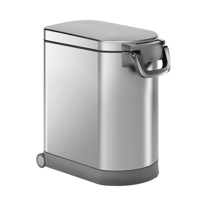 Airtight pet food storage can with lid