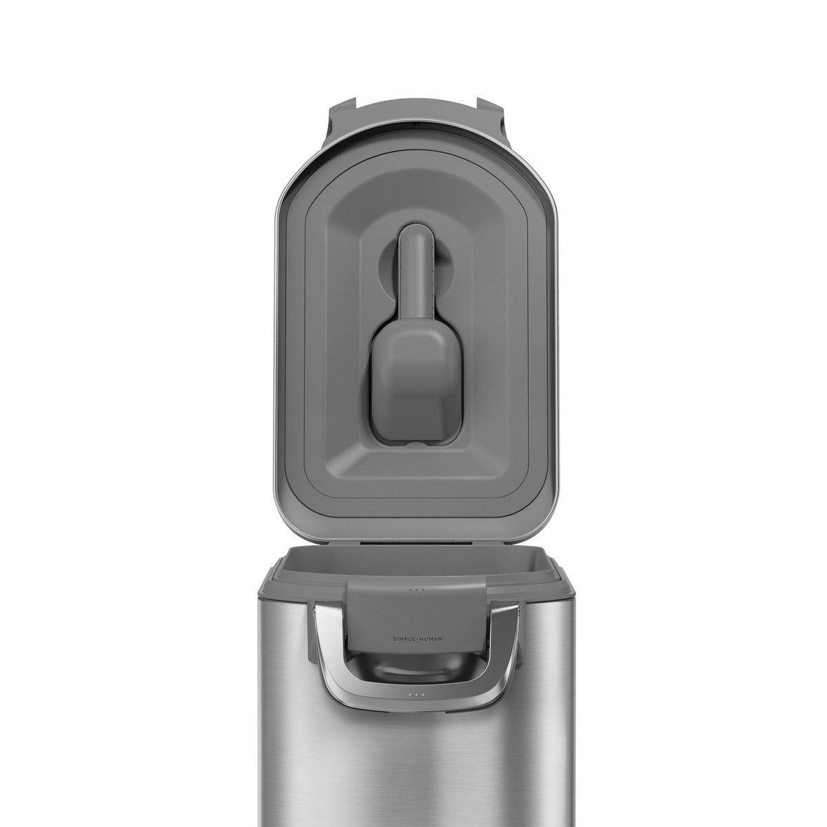 simplehuman pet food can with lock-tight handle
