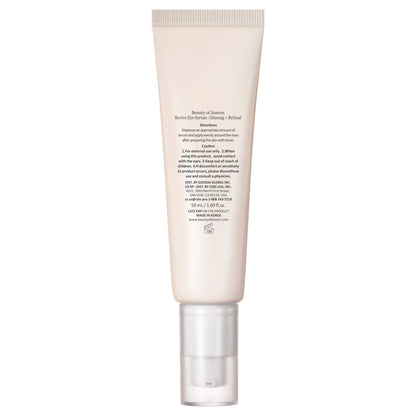 Lightweight eye serum for fine lines and dark circles