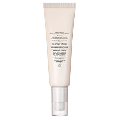 Lightweight eye serum for fine lines and dark circles