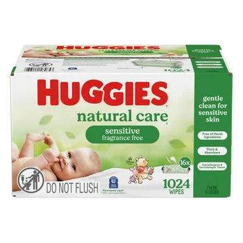 Huggies Natural Care wipes multi-pack value bundle