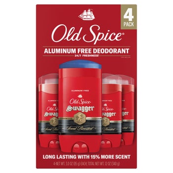 Old Spice Swagger aluminum-free deodorant 3 oz 4-pack