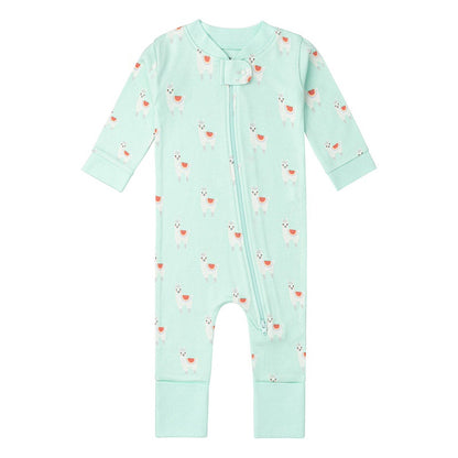 Monica & Andy baby sleepers front view