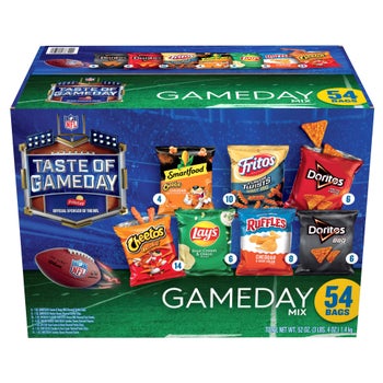 Frito-Lay NFL Gameday Mix 54-count snack variety pack