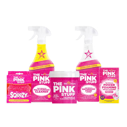 The Pink Stuff Miracle Cleaning Bundle 5-piece set