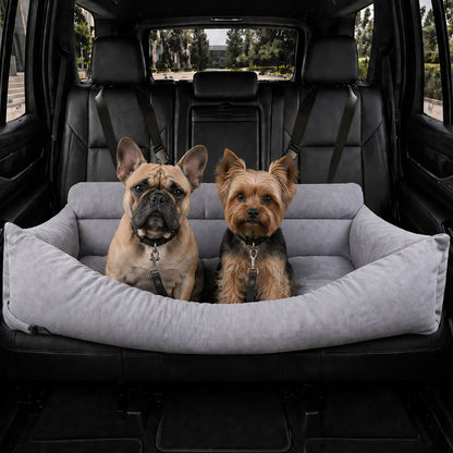 Petnology Tough Traveler car pet bed in vehicle