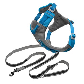 Kurgo Journey Air Harness and Quantum 6-in-1 leash bundle