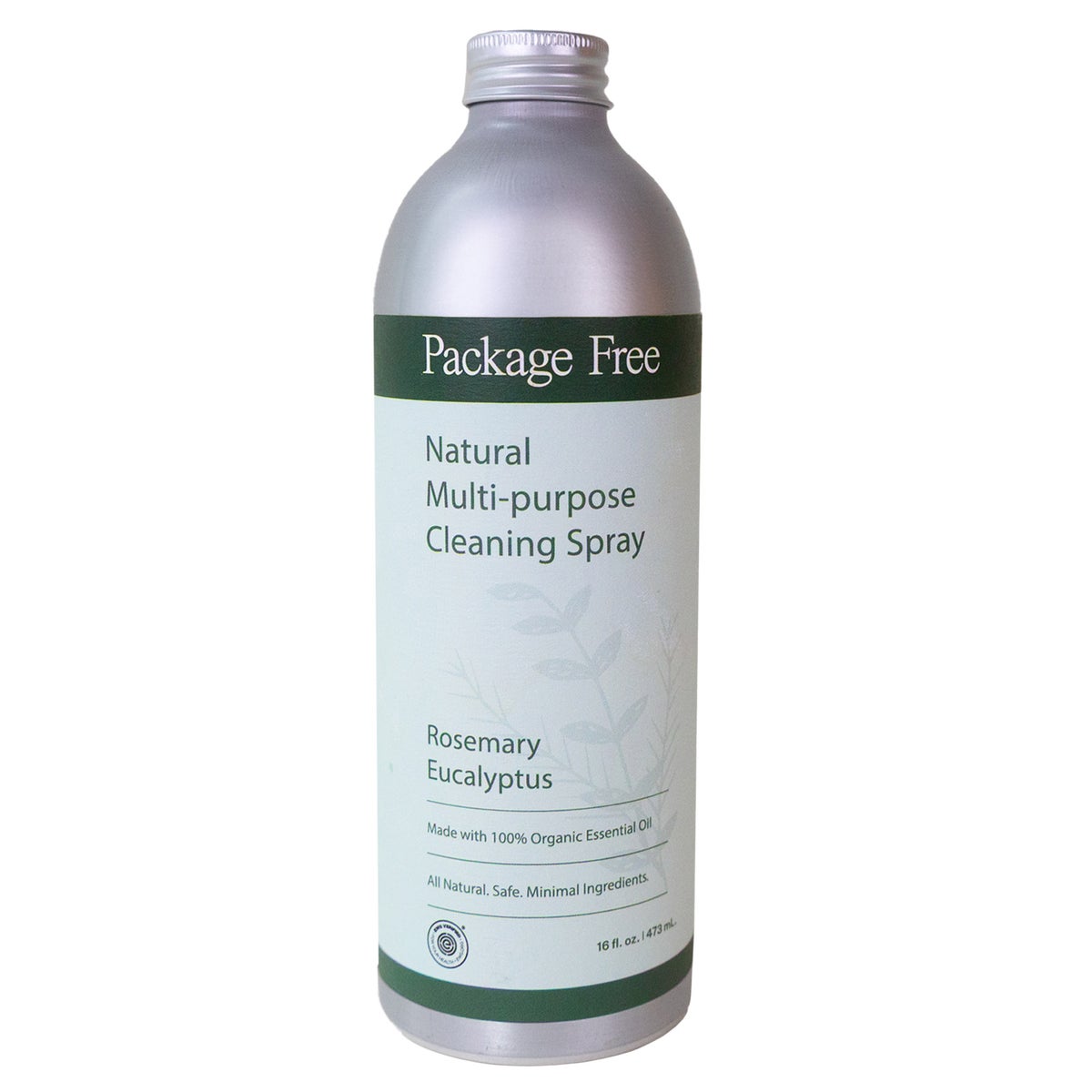 Rosemary eucalyptus household cleaner in recyclable packaging