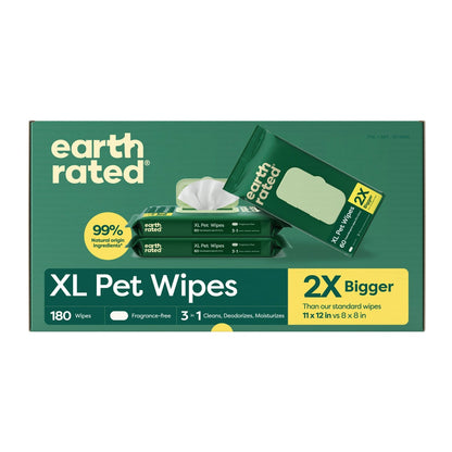 Unscented pet grooming wipes 60 count each