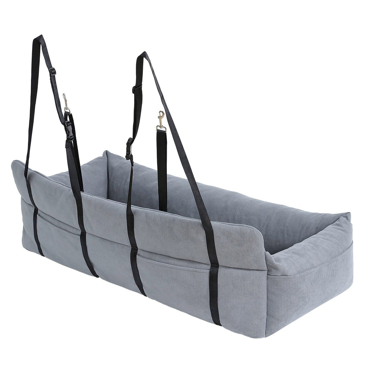 Petnology Tough Traveler pet bed in car