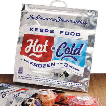 Reusable waterproof food-safe thermal bag set