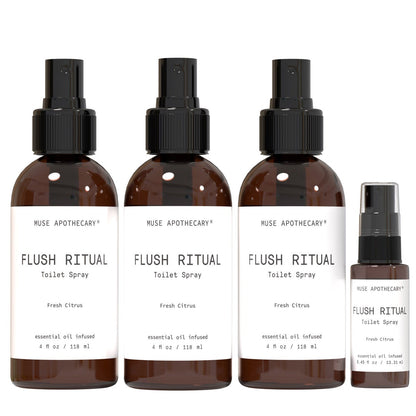 Muse Apothecary Fresh Citrus toilet spray set