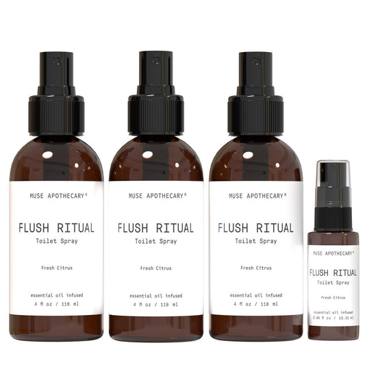 Muse Apothecary Fresh Citrus toilet spray set