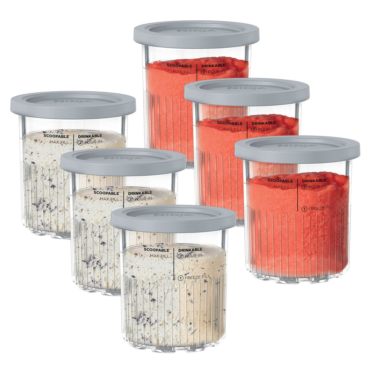 Ninja CREAMi XL 24oz tub and lid set