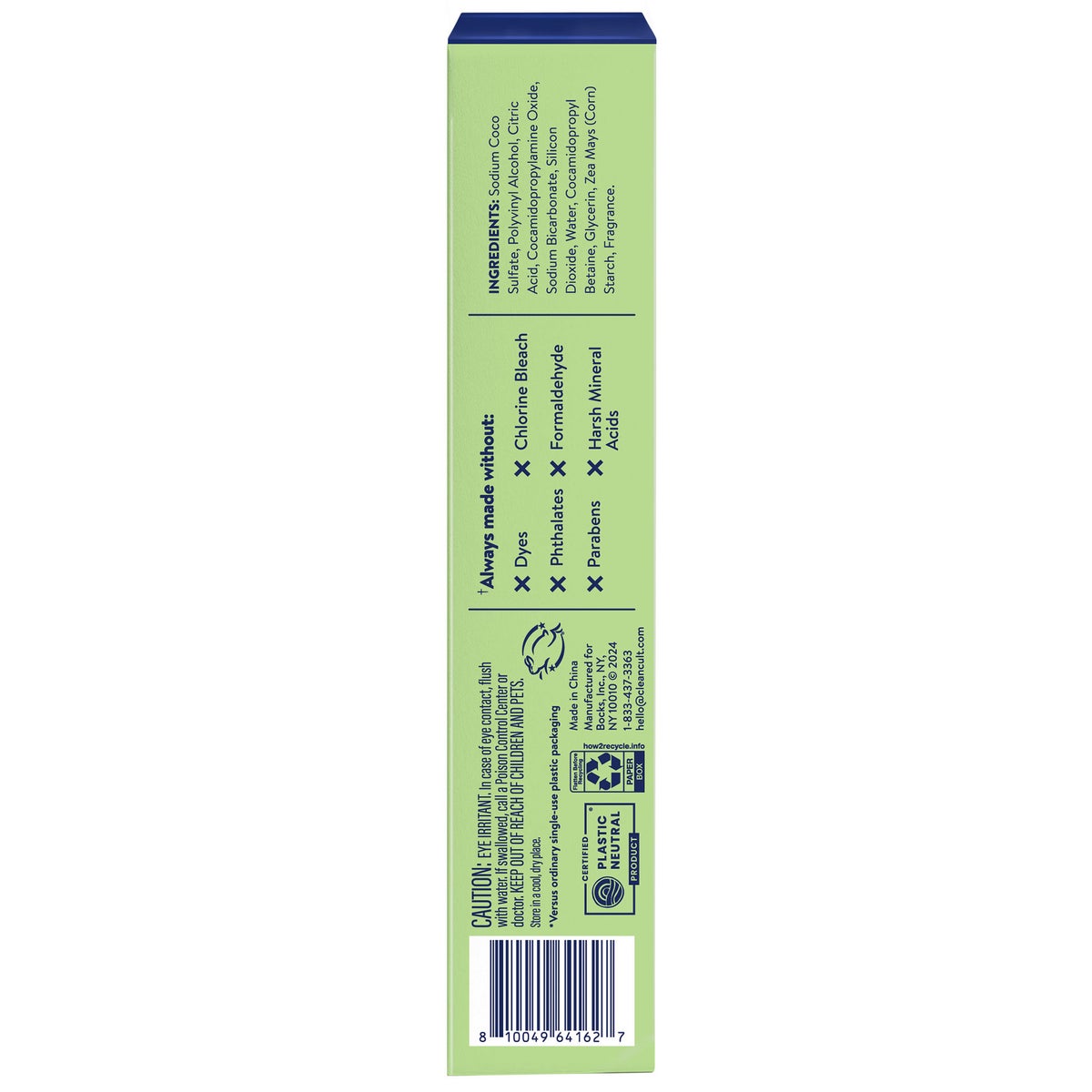 Fresh Lemon dissolvable toilet bowl cleaner sheets