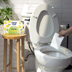 Cleancult biodegradable toilet bowl cleaner sheets