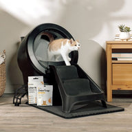 Whisker — Litter-Robot 4 Self-Cleaning Cat Litter Box, LitterHopper Bundle