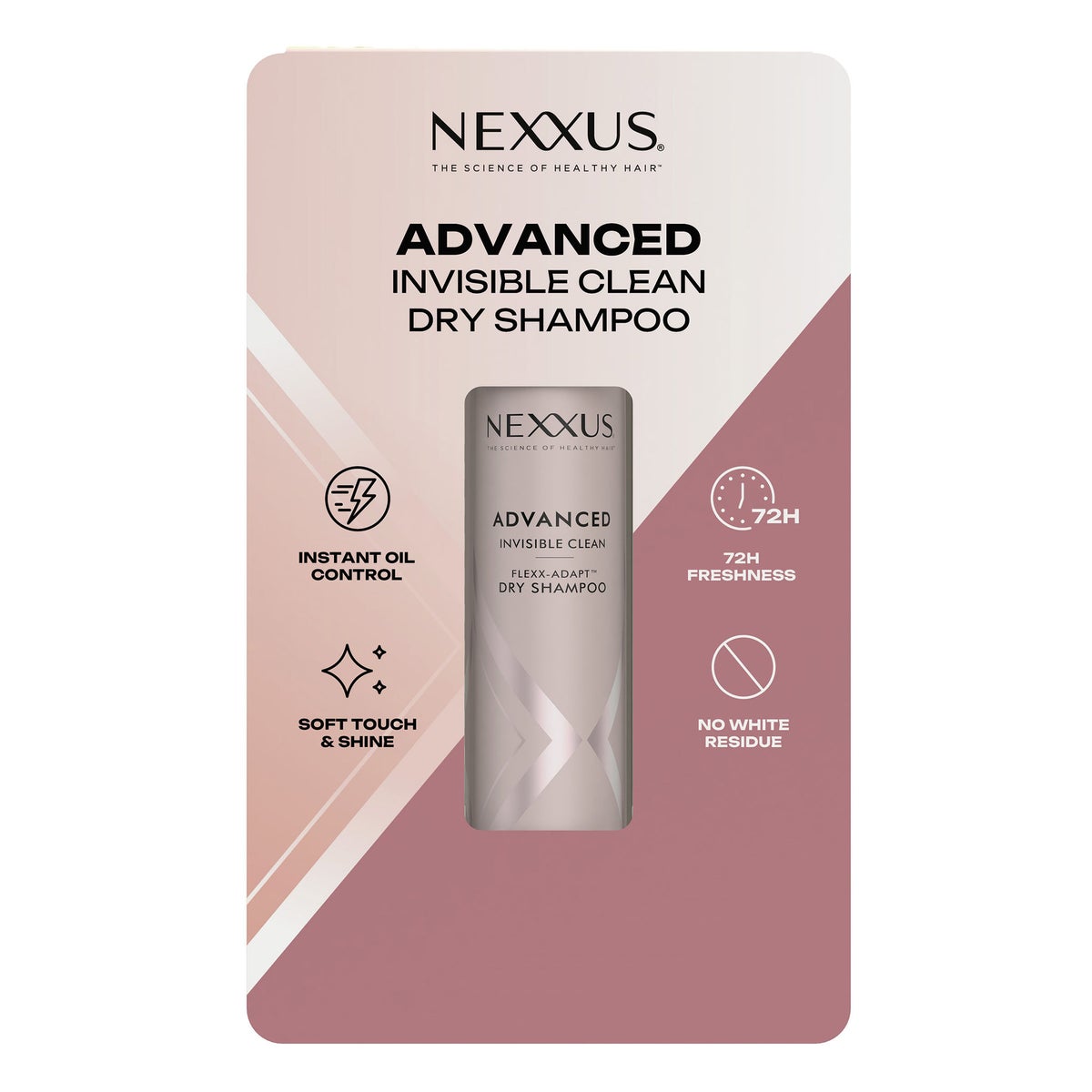 Nexxus dry shampoo for refreshing hair between washes