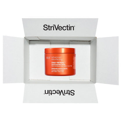 StriVectin exfoliating pads for daily skincare