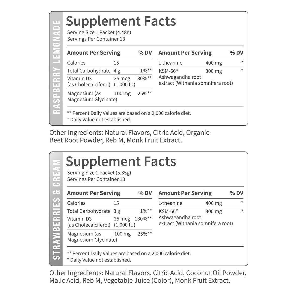 Nello Supercalm wellness drink mix variety pack