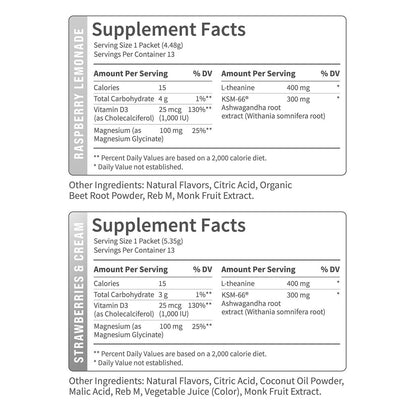 Nello Supercalm wellness drink mix variety pack