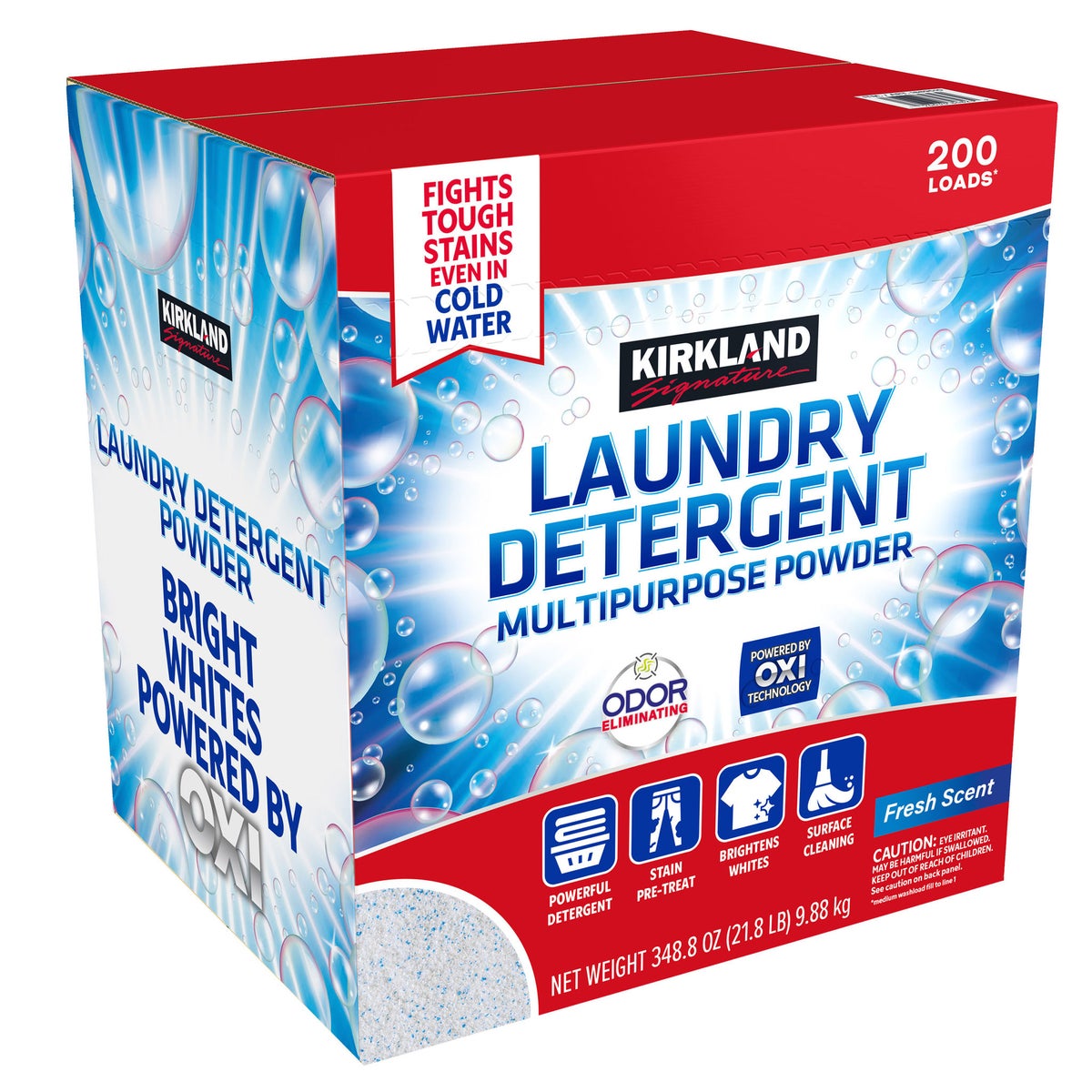 Kirkland Signature laundry detergent 348.8 oz box