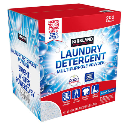 Kirkland Signature laundry detergent 348.8 oz box