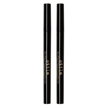 Stila Stay All Day waterproof liquid eyeliner 2-pack in Dark Brown