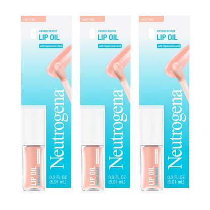 Neutrogena Hydro Boost tinted lip oil 3-pack