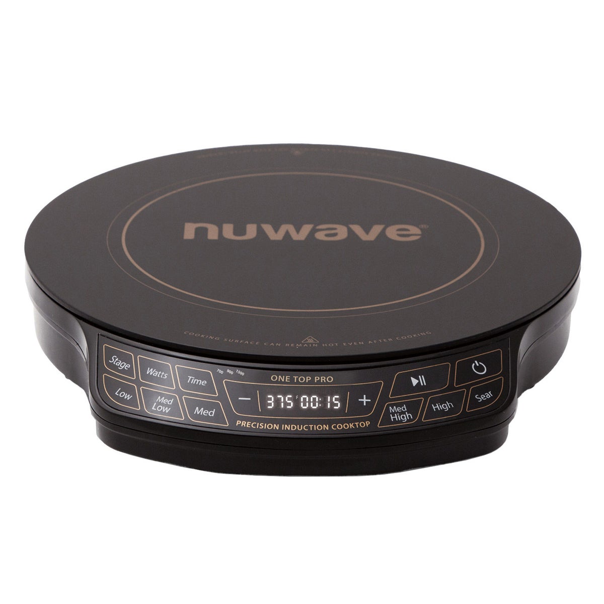 NuWave One Top Pro induction cooktop with touch control