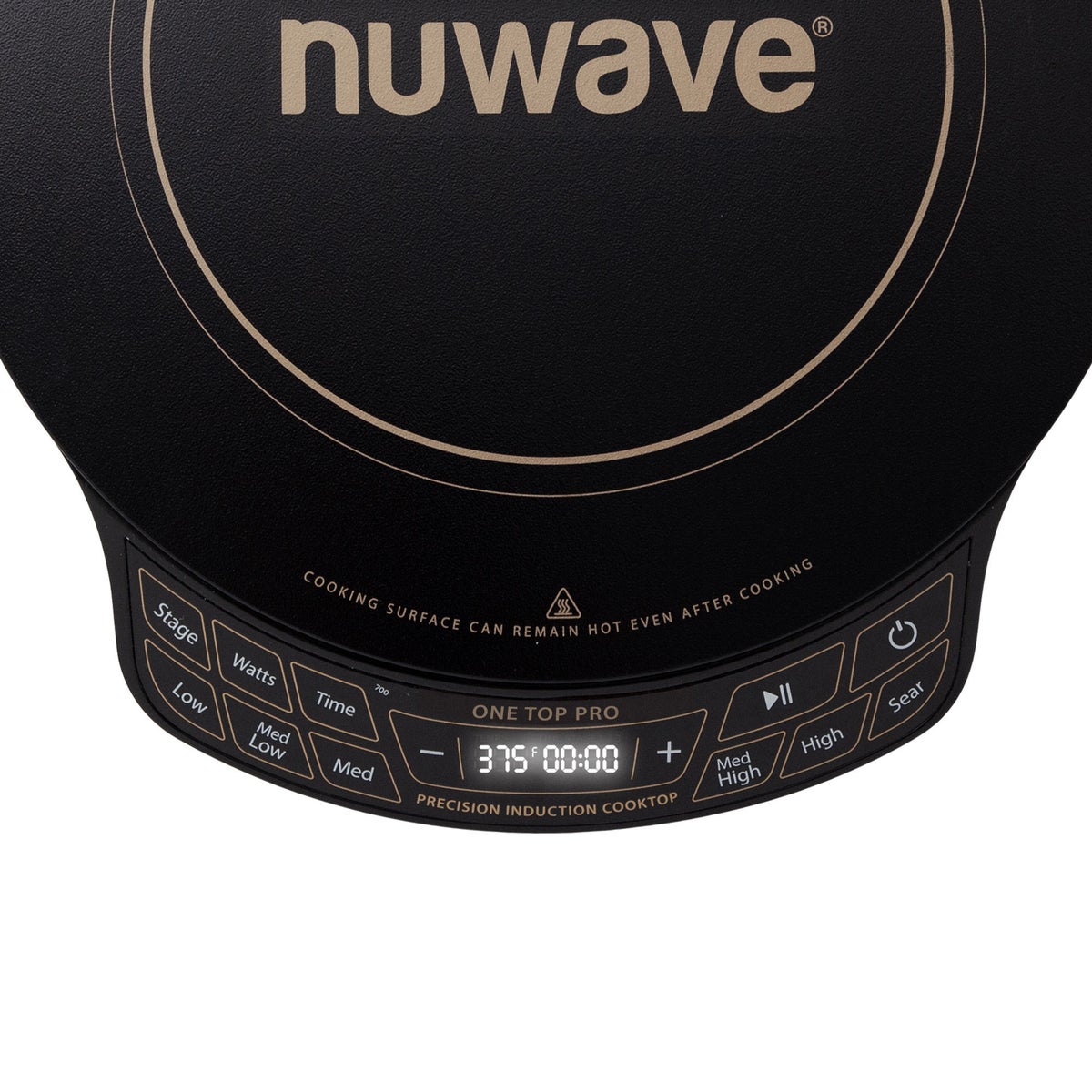 Compact electric burner for home and RV use