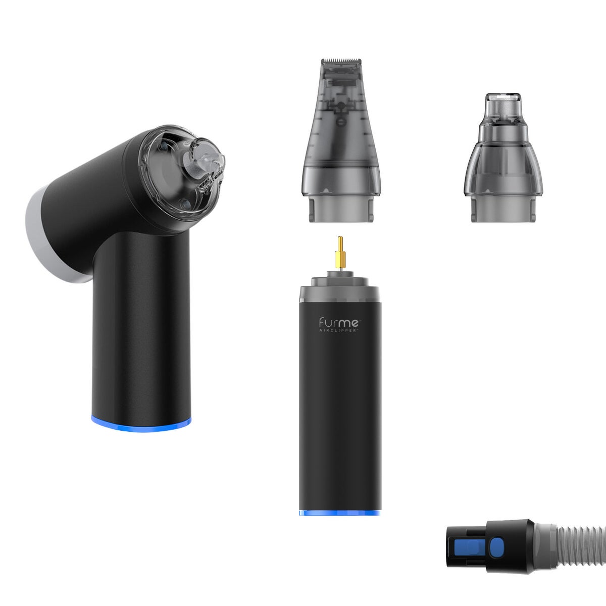 FurMe paw maintenance vacuum attachment set