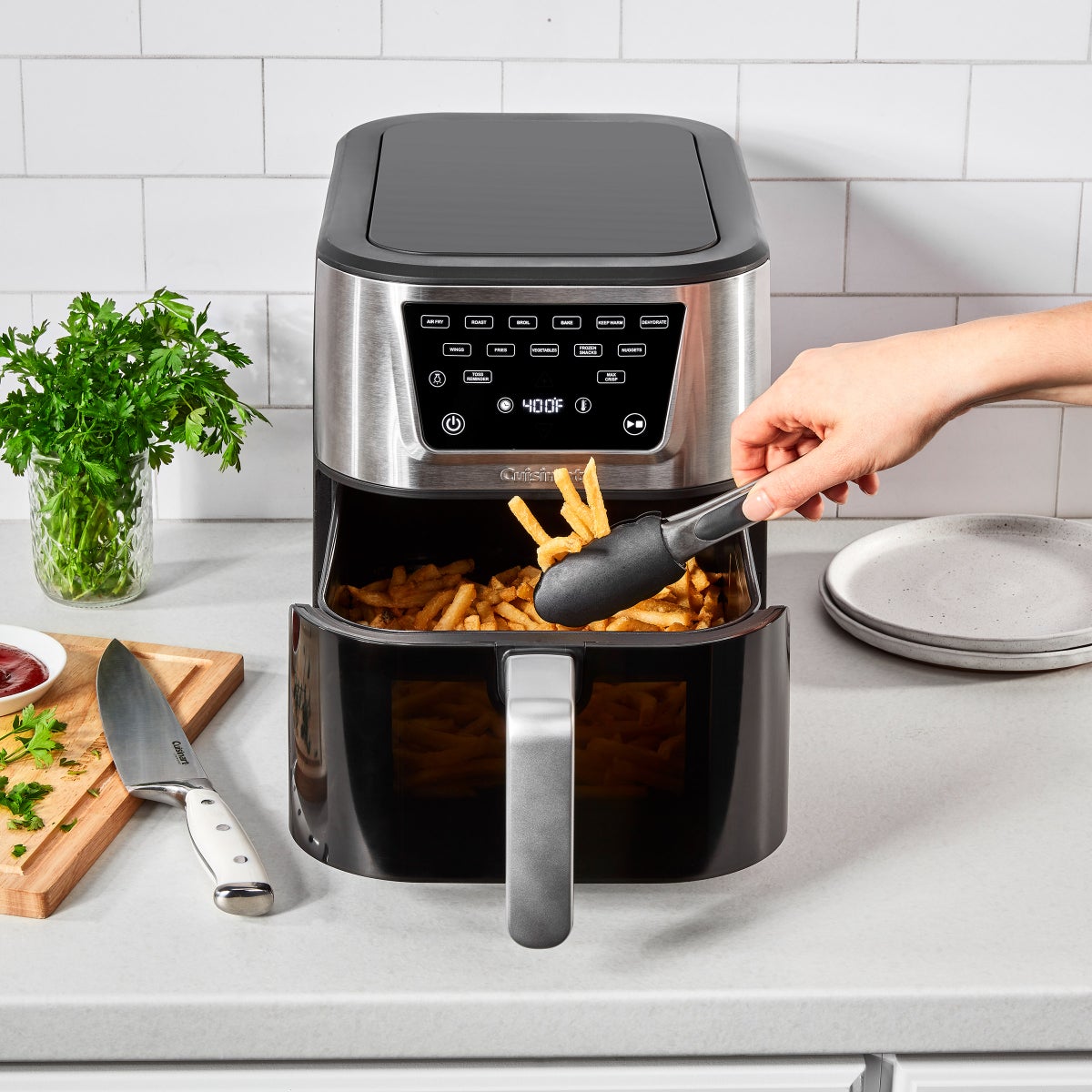 Cuisinart CompactMax air fryer control panel
