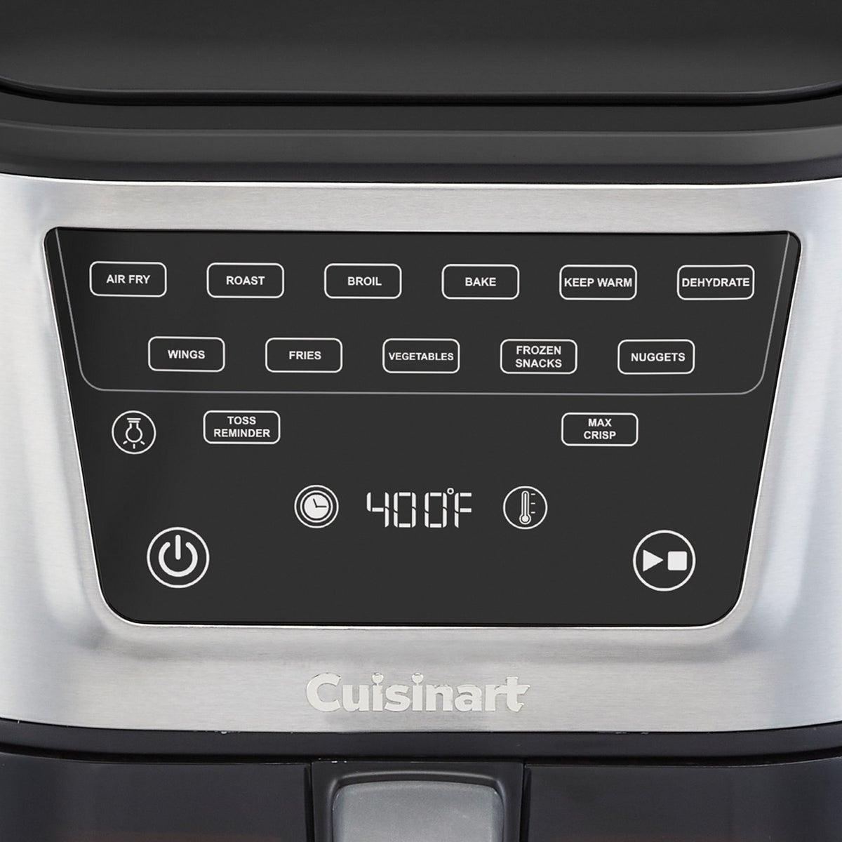 Cuisinart CompactMax air fryer side view