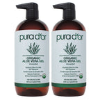 pura d'or organic aloe vera gel 2-pack