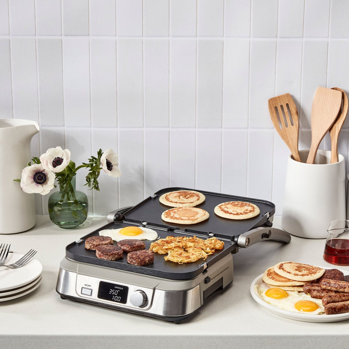 Cuisinart reversible grill and griddle plates