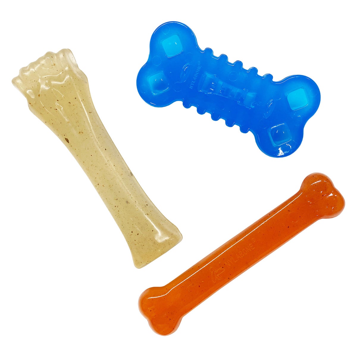Bouncy chew toys for light to moderate chewers