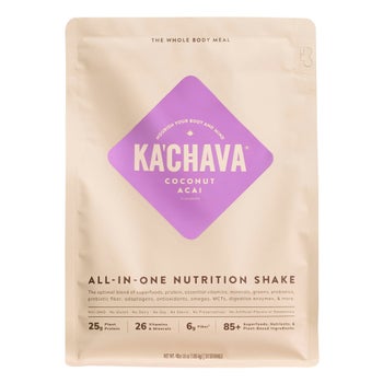 Ka'Chava Coconut Acai plant-based nutrition shake bag