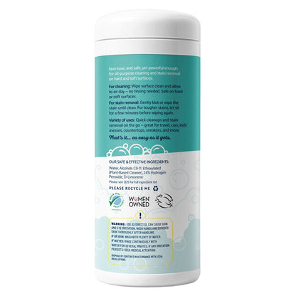 MomRemedy 30-count stain remover wipes packaging