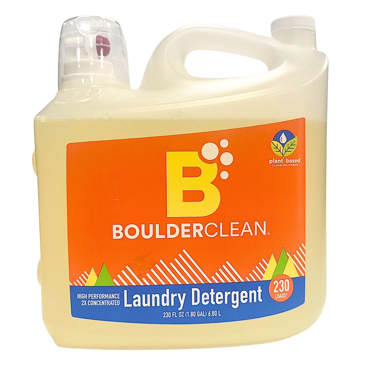 Boulder Clean Citrus Breeze liquid laundry detergent 230 loads