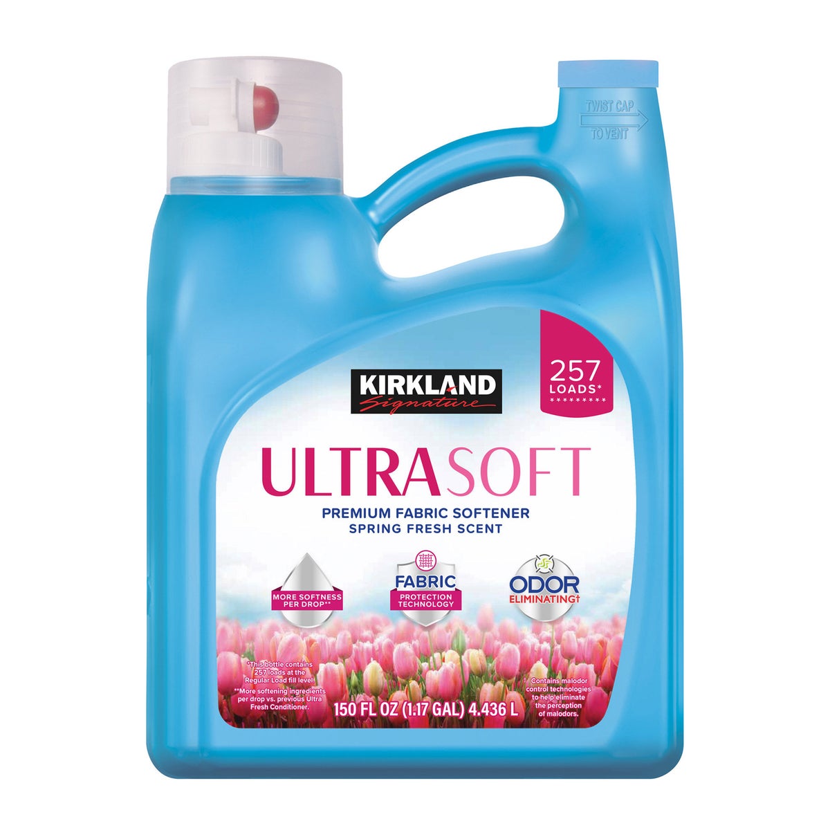 Kirkland Signature Ultra Soft Fabric Softener 257 loads