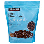 Kirkland Signature milk chocolate covered almonds 48 oz bag