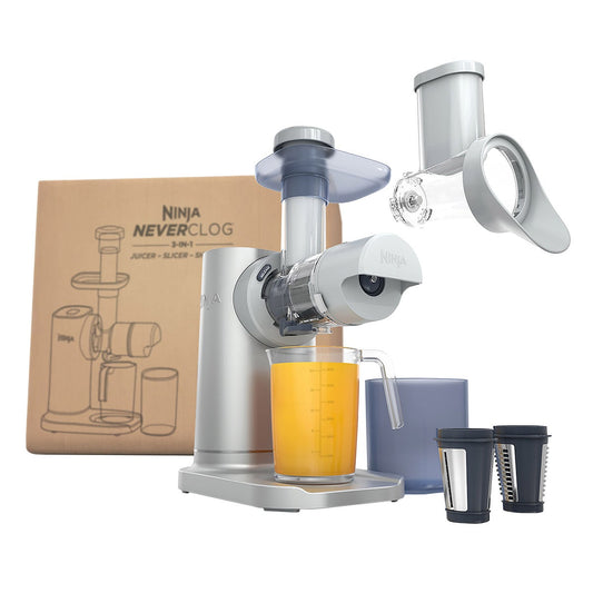 Ninja NeverClog 3-in-1 juicer and shredder