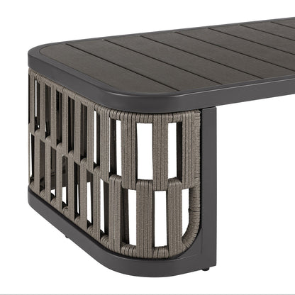 Premium outdoor patio lounge set by Henredon
