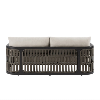 Henredon Cheval patio chair with Sunbrella cushion