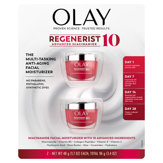 Olay Regenerist 10 1.7 oz 2-pack moisturizer