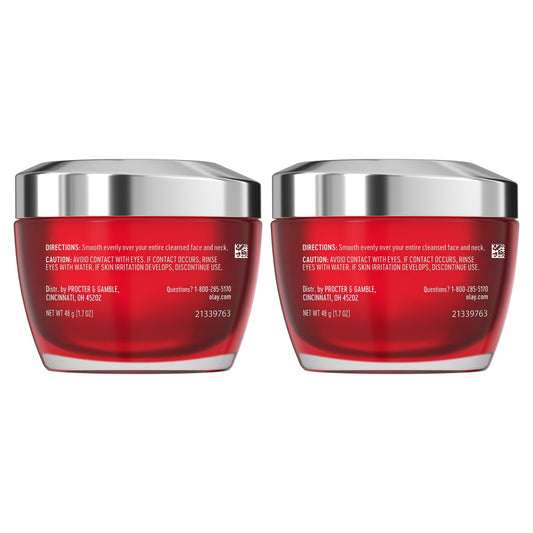 Olay Regenerist 10 anti-aging skin care jars