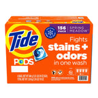 Tide Spring Meadow laundry pods 156 count box